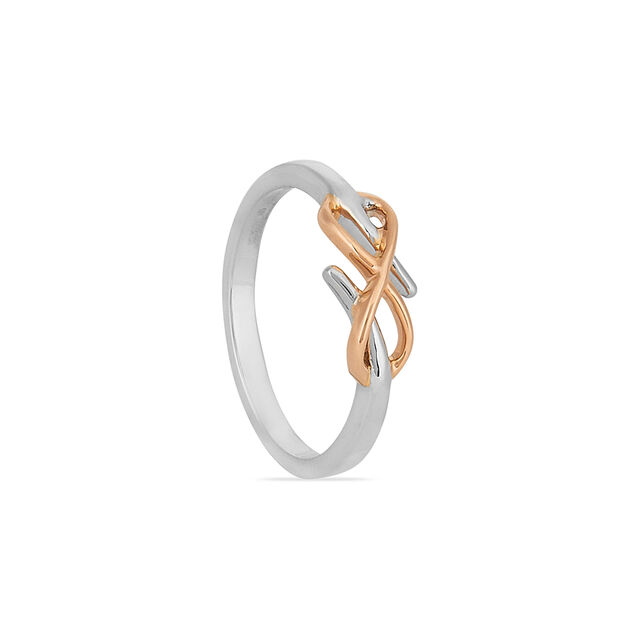 Tanishq Platinum Finger Ring for Women 2