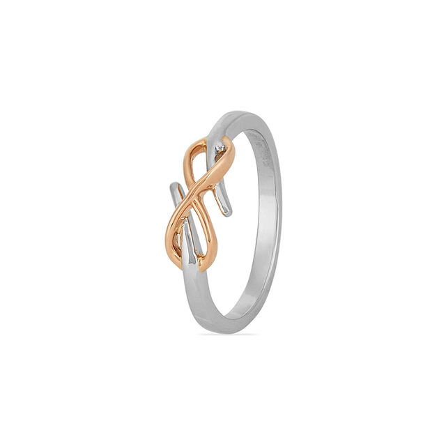 Tanishq Platinum Finger Ring for Women 3