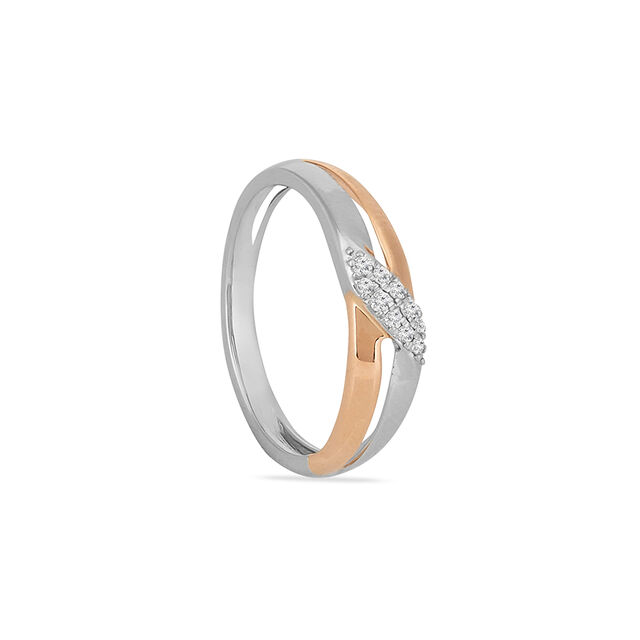 Tanishq  Platinum Finger Ring 2