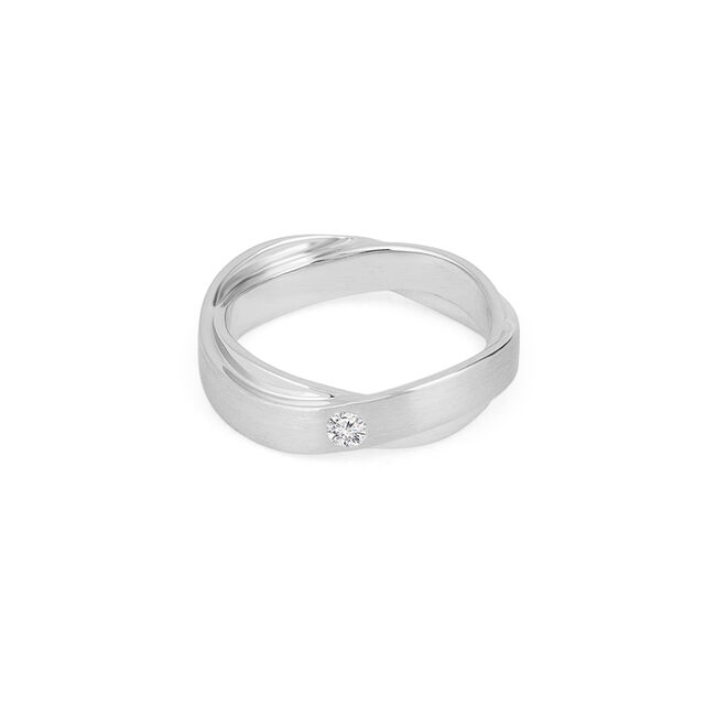 Tanishq  Platinum Finger Ring 