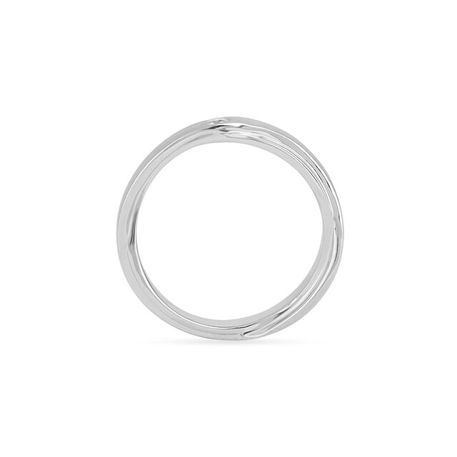 Tanishq  Platinum Finger Ring 4
