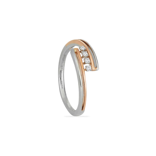 Tanishq  Platinum Finger Ring 2