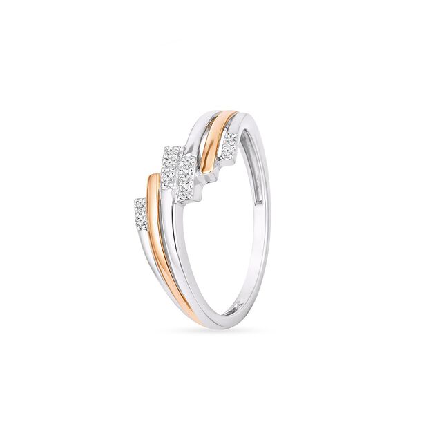 Tanishq  Platinum Finger Ring 3