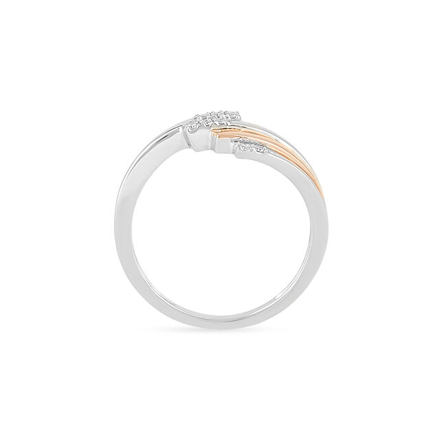 Tanishq  Platinum Finger Ring 4