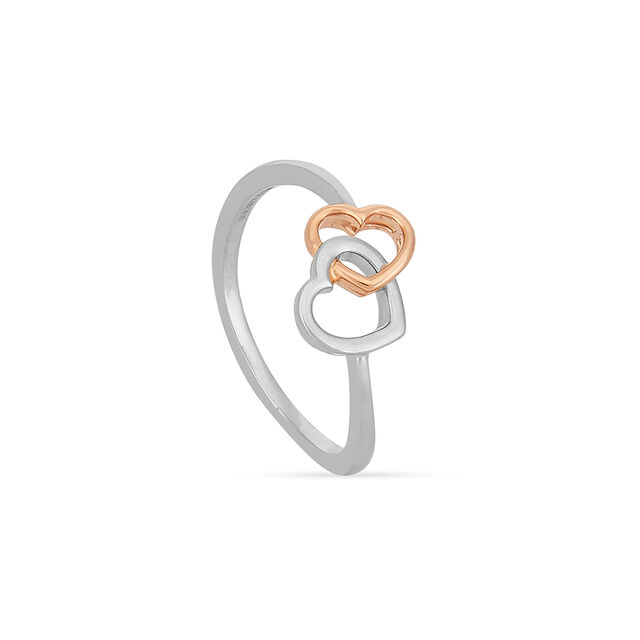 Tanishq Platinum Finger Ring for Women 3