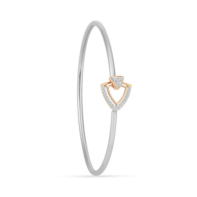 Tanishq Platinum Diamond Bangle 2