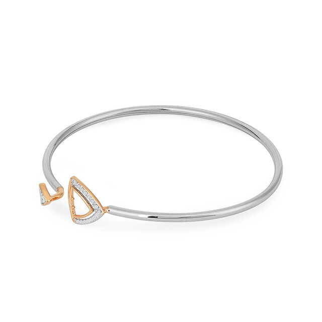 Tanishq Platinum Diamond Bangle 4