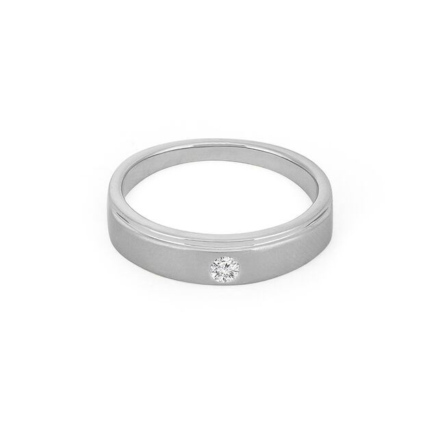 Tanishq Platinum Finger Ring for Women 