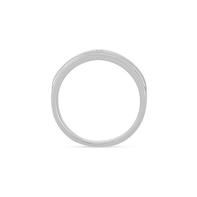 Tanishq Platinum Finger Ring for Women 4