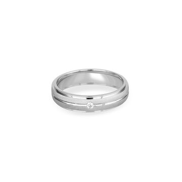 Tanishq Platinum Finger Ring for Women