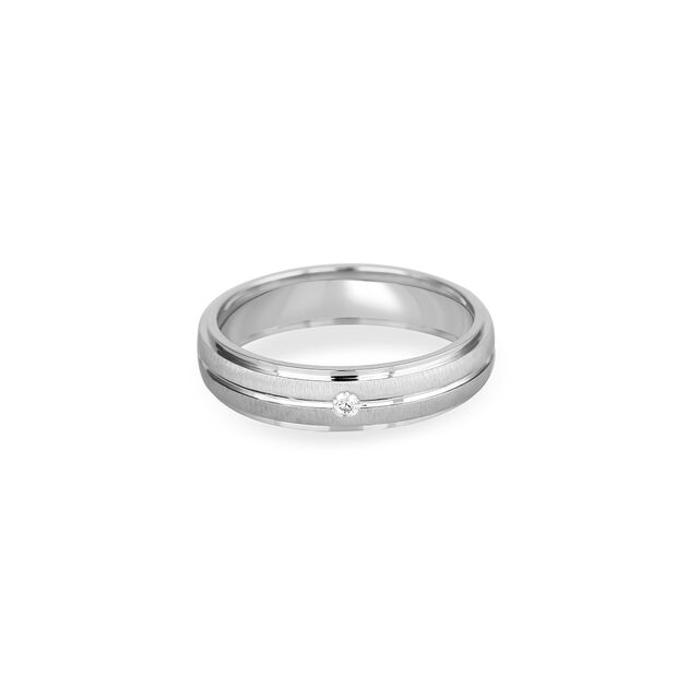 Tanishq Platinum Finger Ring for Women