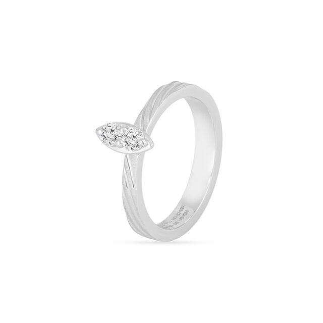 Tanishq  Platinum Finger Ring 2