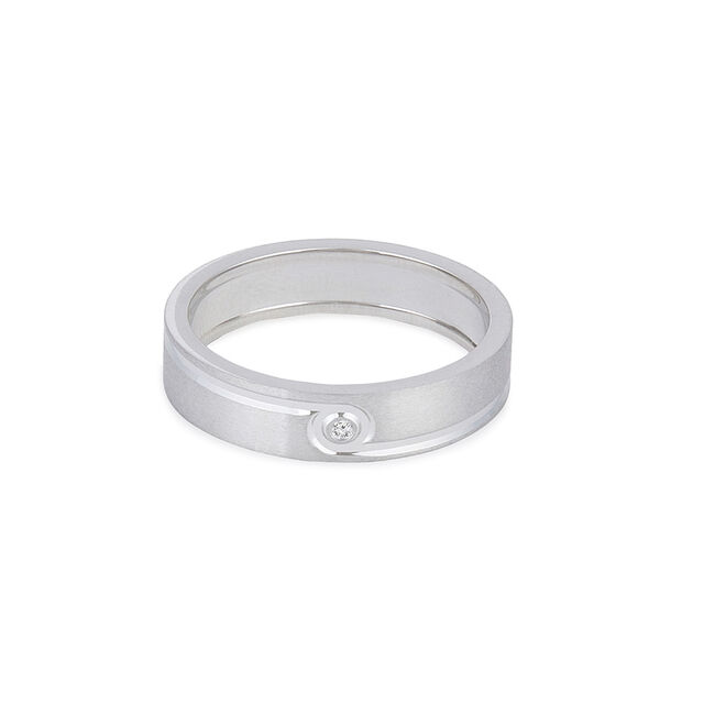 Tanishq  Platinum Finger Ring 