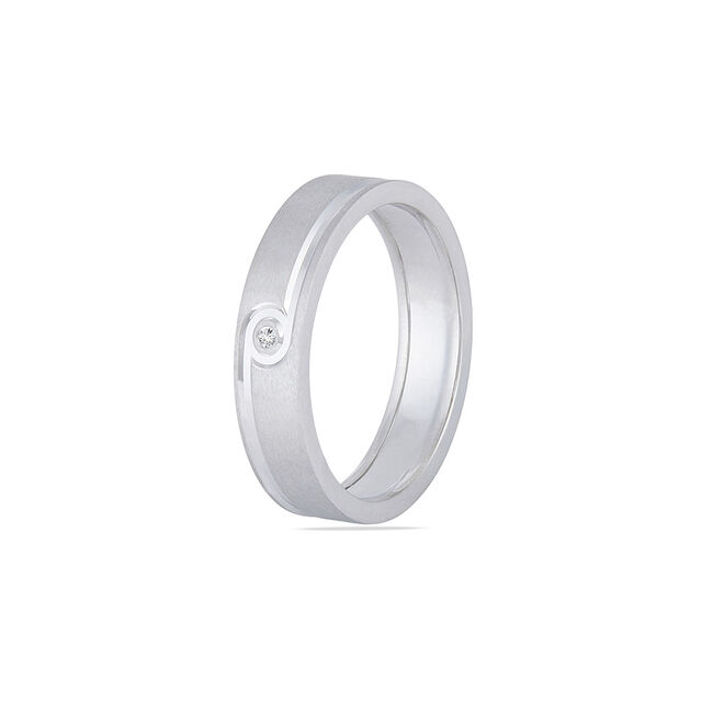 Tanishq  Platinum Finger Ring 2
