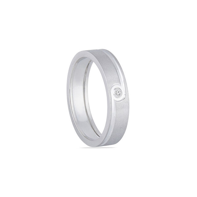 Tanishq  Platinum Finger Ring 3