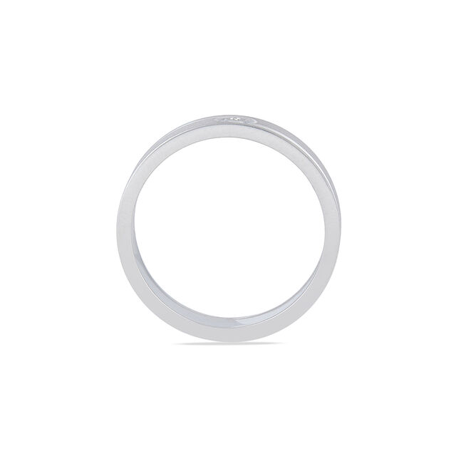 Tanishq  Platinum Finger Ring 4