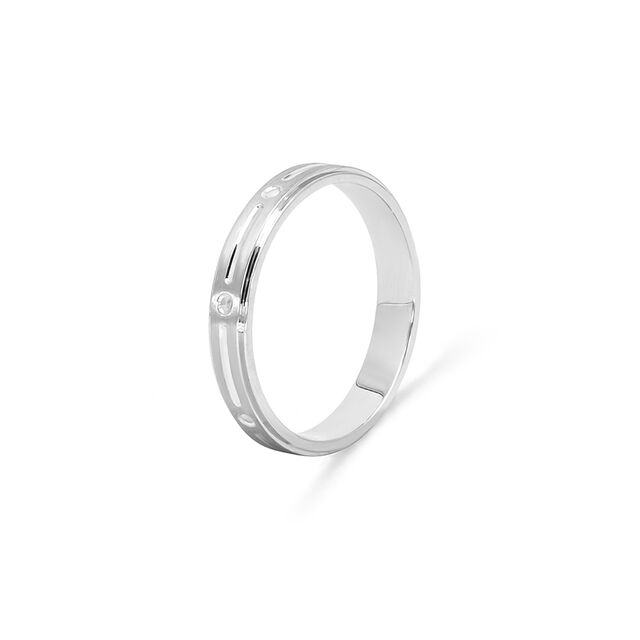 Tanishq Platinum Finger Ring