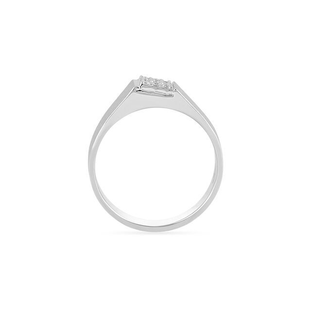 Tanishq  Platinum Finger Ring 4