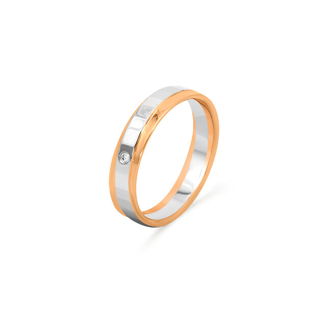 Tanishq Platinum Finger Ring for Women
