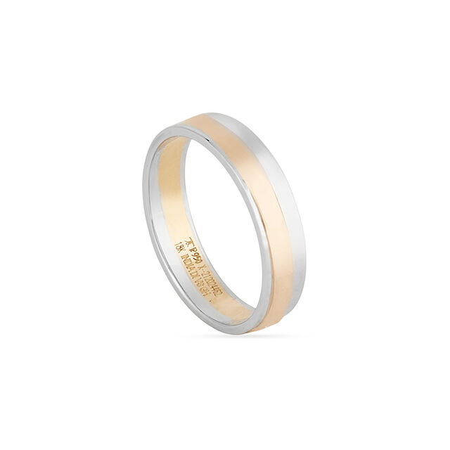 Tanishq  Platinum Finger Ring 2