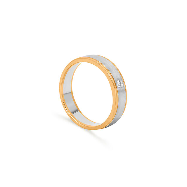 Tanishq Platinum Finger Ring