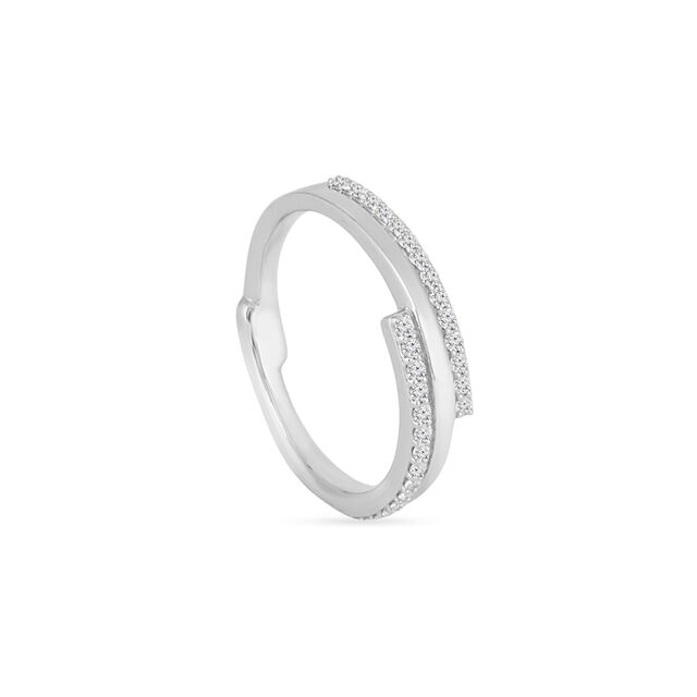 Tanishq  Platinum Finger Ring 2