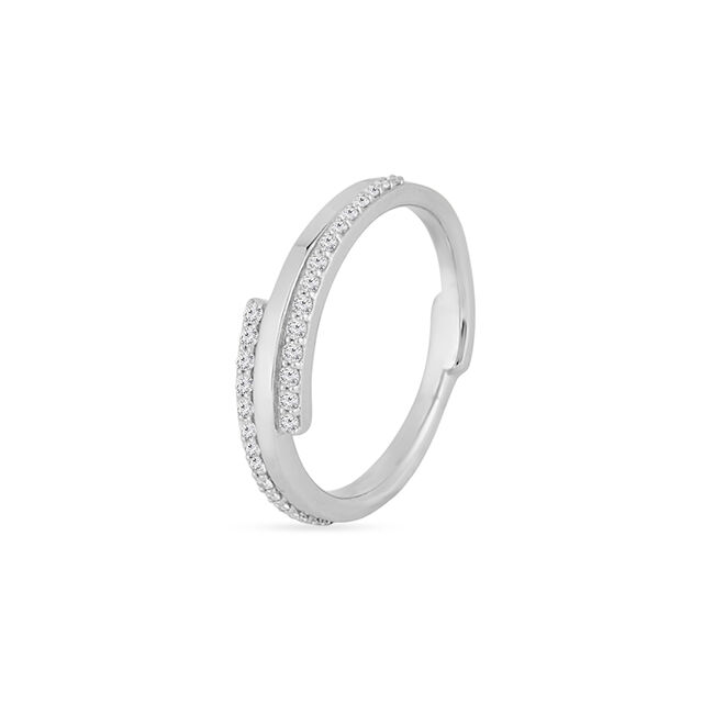 Tanishq  Platinum Finger Ring 3