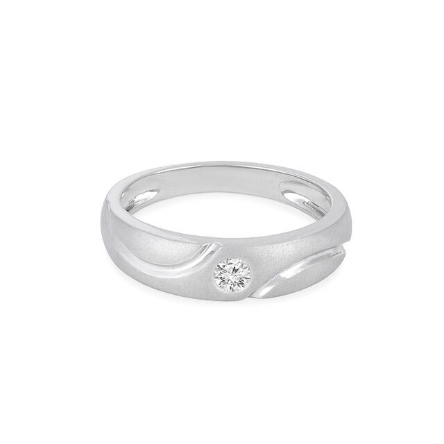 Tanishq  Platinum Finger Ring 