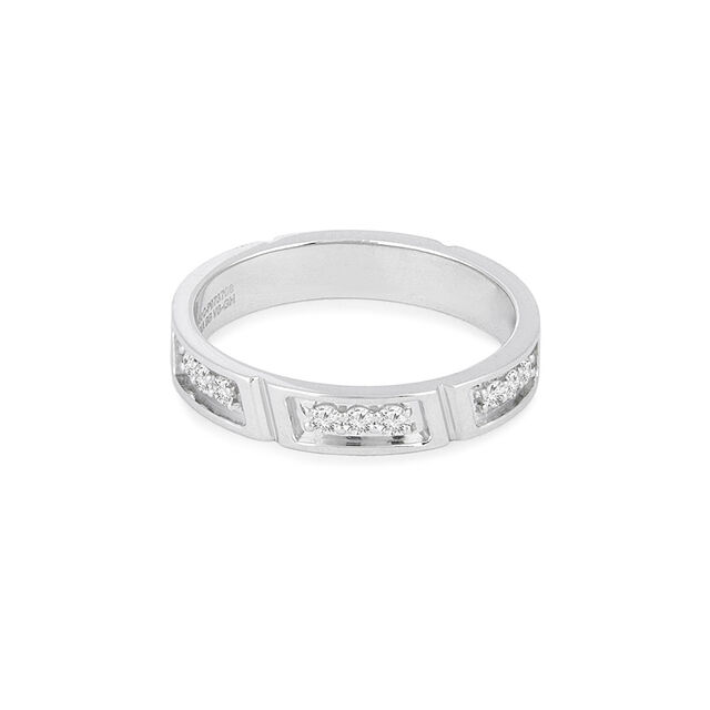 Tanishq  Platinum Finger Ring 