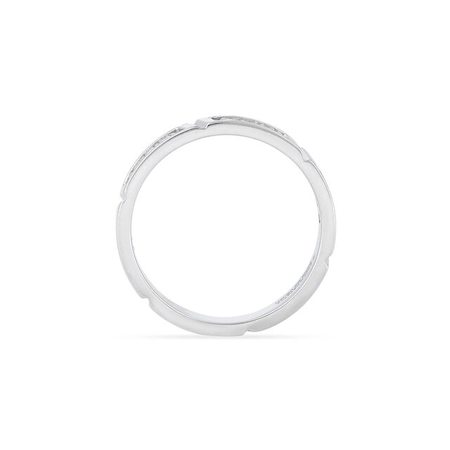 Tanishq  Platinum Finger Ring 4