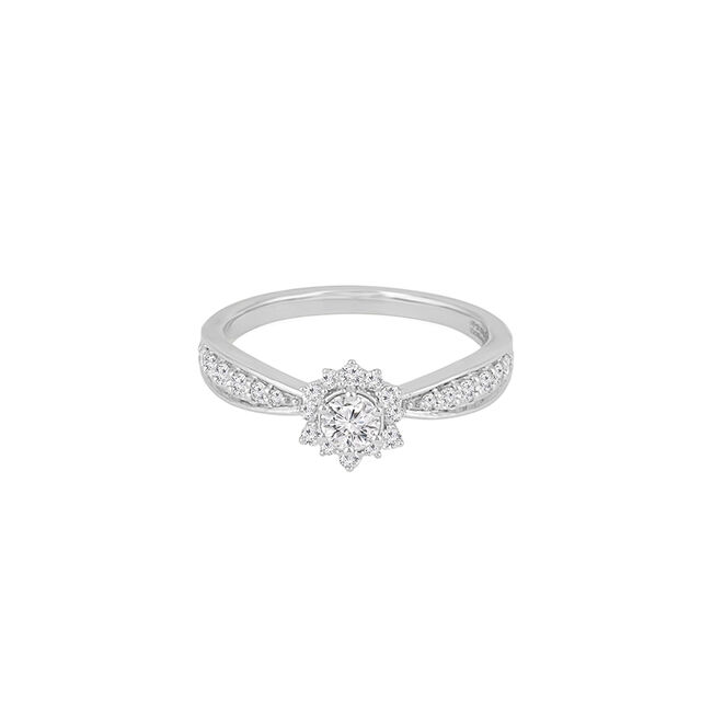 Tanishq  Platinum Finger Ring 