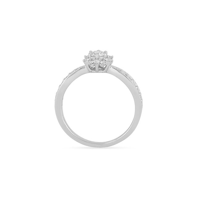 Tanishq  Platinum Finger Ring 4