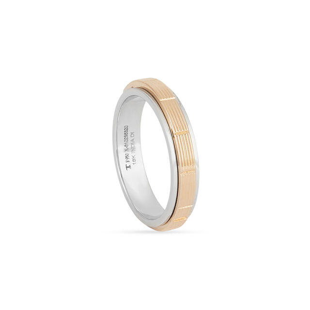 Tanishq  Platinum Finger Ring 2