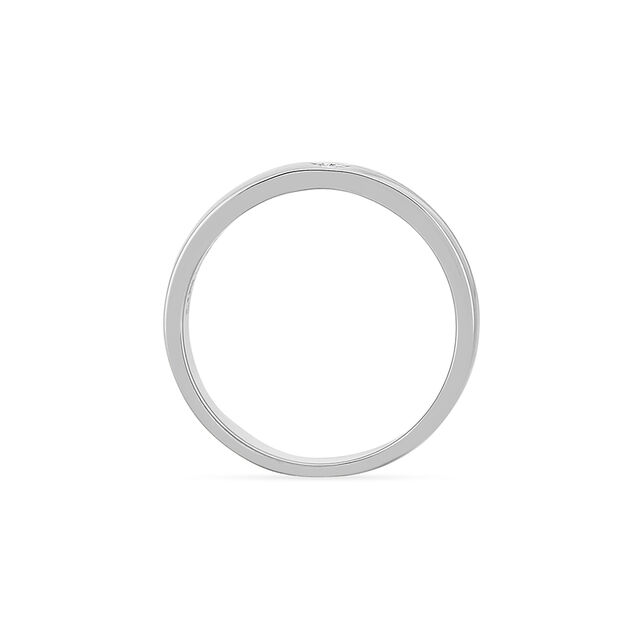 Tanishq Platinum Diamond Finger Ring for Women 4