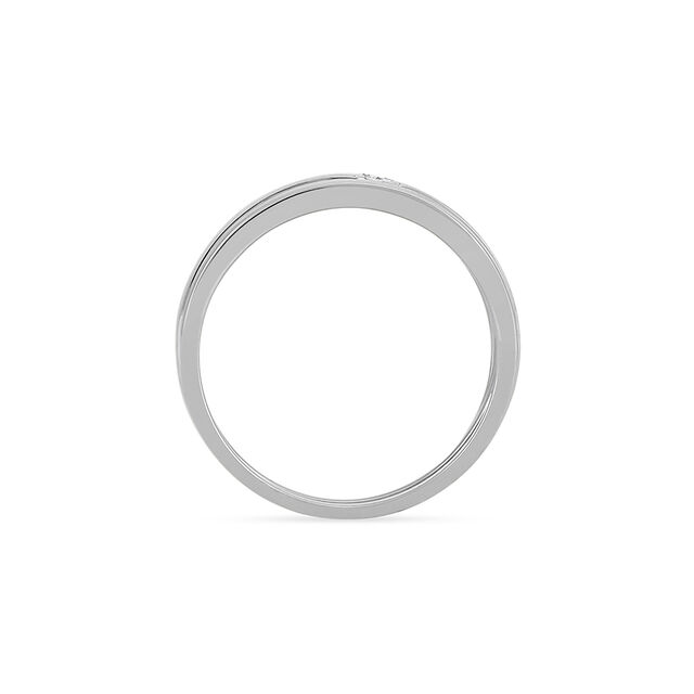 Tanishq Platinum Diamond Finger Ring for Women 4