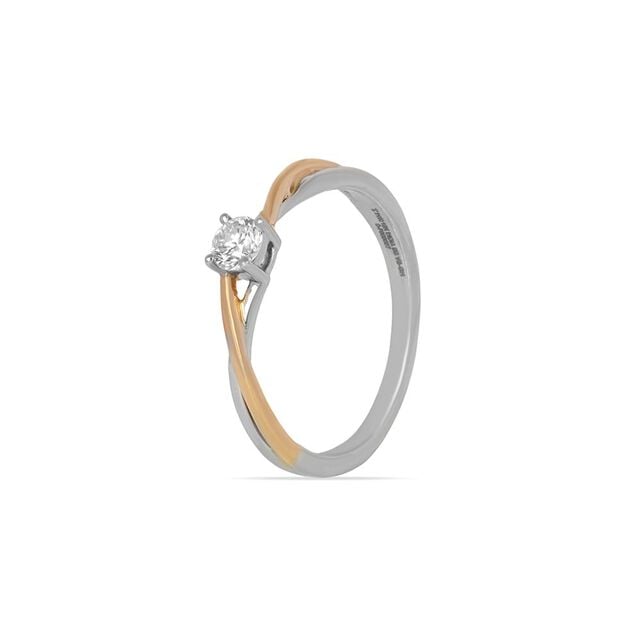 Tanishq 18KT Diamond Finger Ring 2