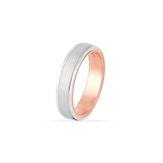 Tanishq  Platinum Finger Ring 2