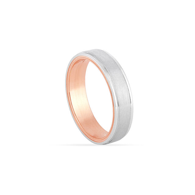 Tanishq  Platinum Finger Ring 3