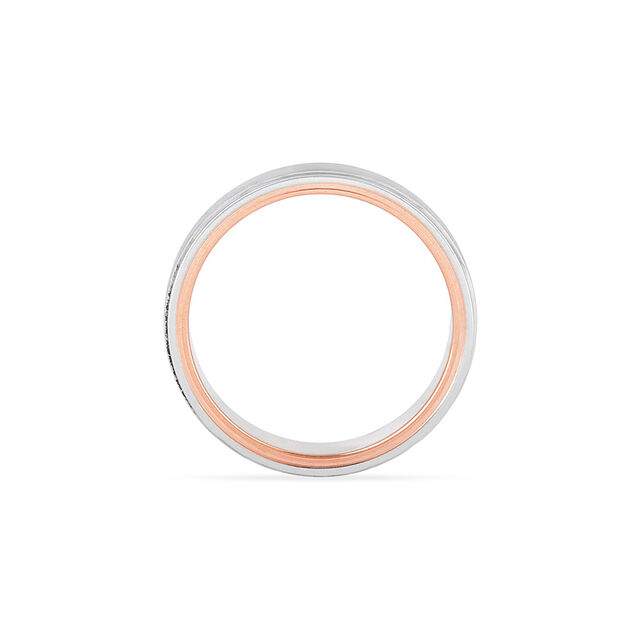 Tanishq  Platinum Finger Ring 4