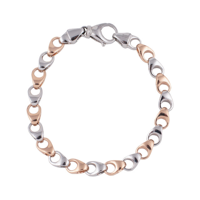 Charming Two-Tone Men's Bracelet,,hi-res 
