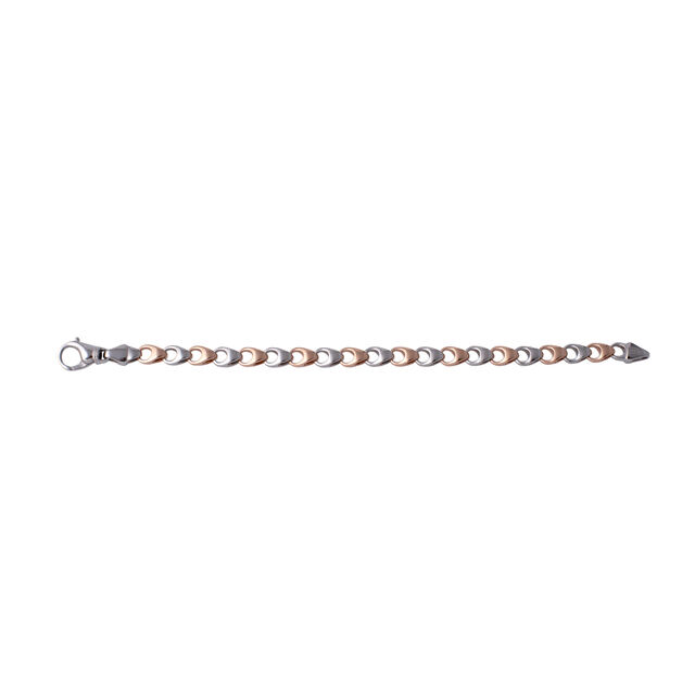 Charming Two-Tone Men's Bracelet,,hi-res 2