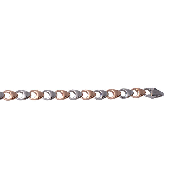 Charming Two-Tone Men's Bracelet,,hi-res 3