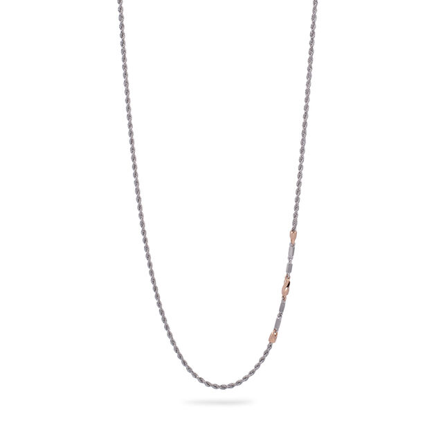 Two-tone Twist Platinum Chain,,hi-res 