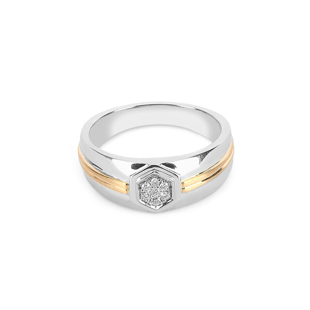 Tanishq Platinum Finger Ring for Men 2