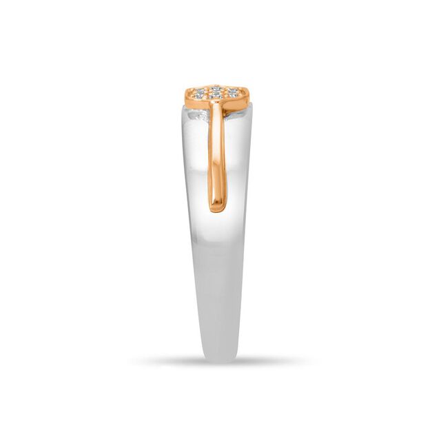 Tanishq Platinum Finger Ring 