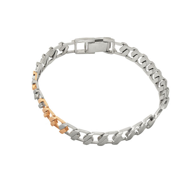 Harmonious Fusion Bimetal Bracelet