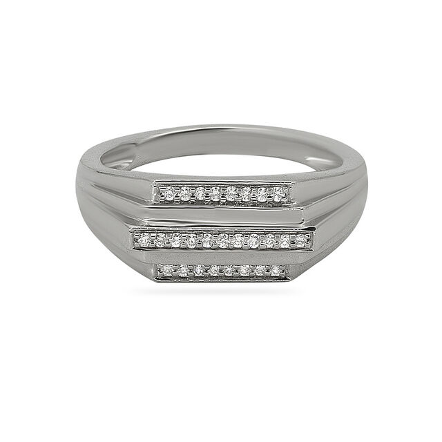 Tanishq Platinum Finger Ring for Men