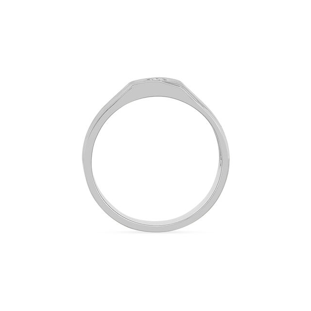 Tanishq Platinum Diamond Finger Ring for Men 4