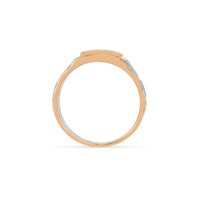 Tanishq Platinum Diamond Finger Ring for Women 4