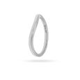 Sleek Curved Platinum Band 2